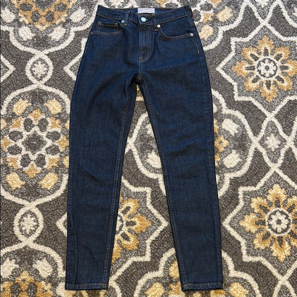 Everlane High Rise Women Jeans - Dark Blue
